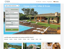 Tablet Screenshot of casa.interchalet.es