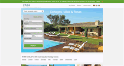 Desktop Screenshot of casa.interchalet.co.uk